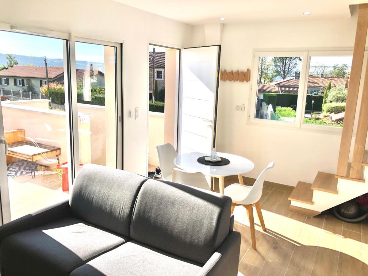 La Parenthese Balneo T2 Cosy De 40M² Avec Terrasse Leilighet Ternay  Eksteriør bilde