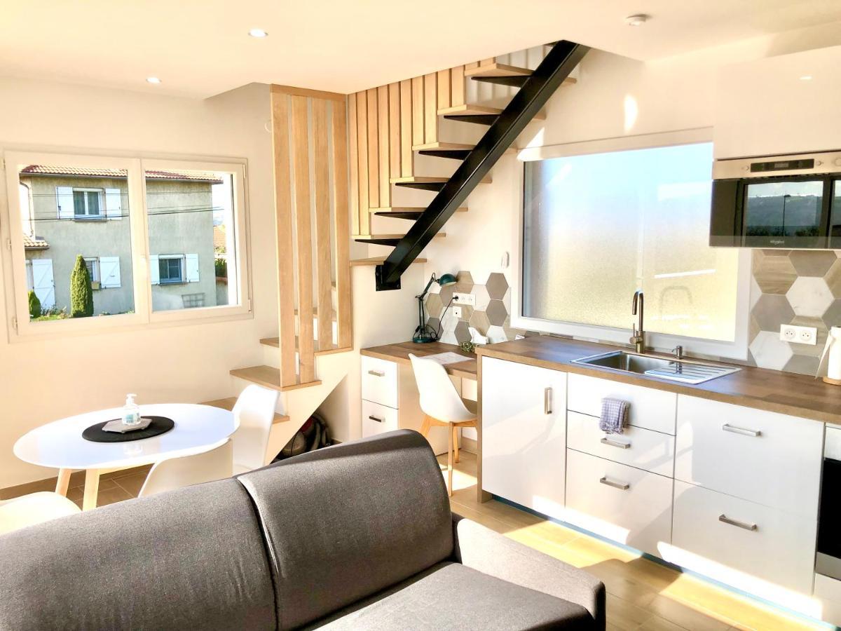 La Parenthese Balneo T2 Cosy De 40M² Avec Terrasse Leilighet Ternay  Eksteriør bilde